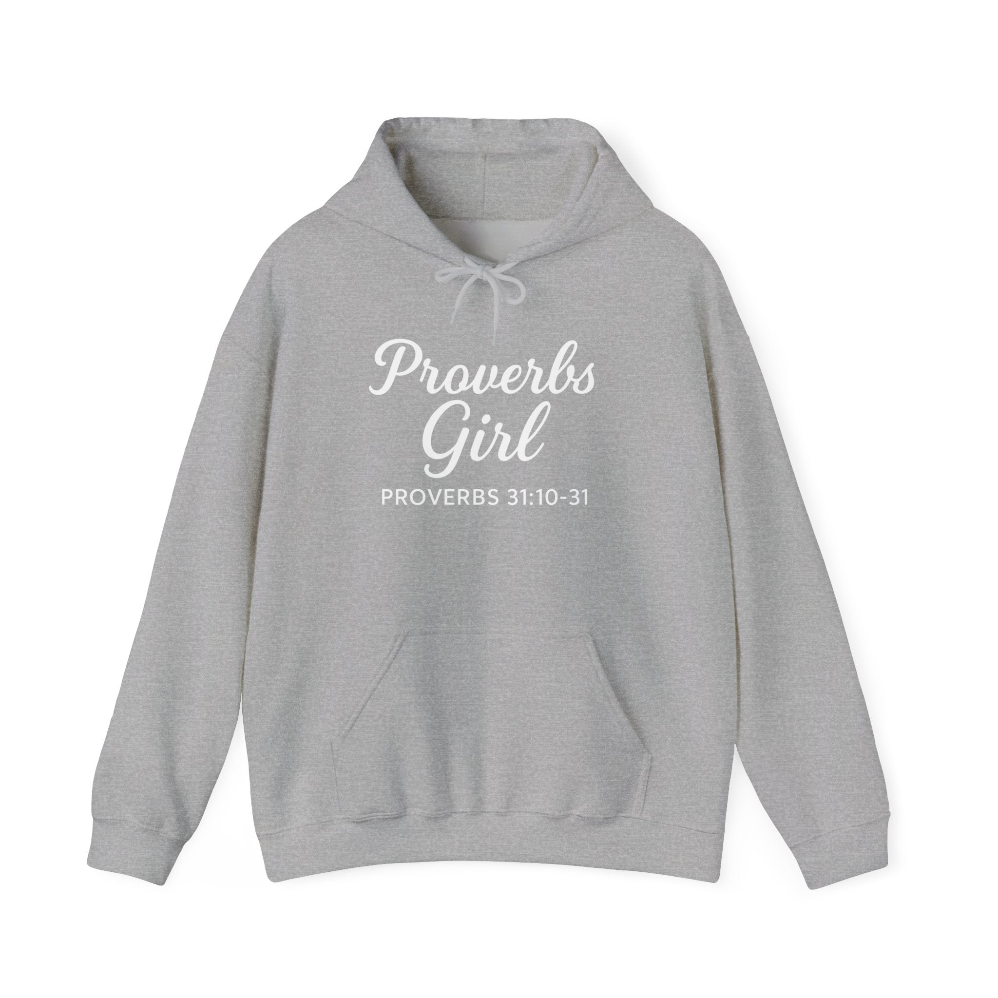 Proverbs Girl Hoodie – Proverbs 31:10–31 Cozy Unisex Hoodie for Everyday Comfort, Personalized Sweatshirt, Gift for Her, Casual Wear, Winter Wardrobe Essential