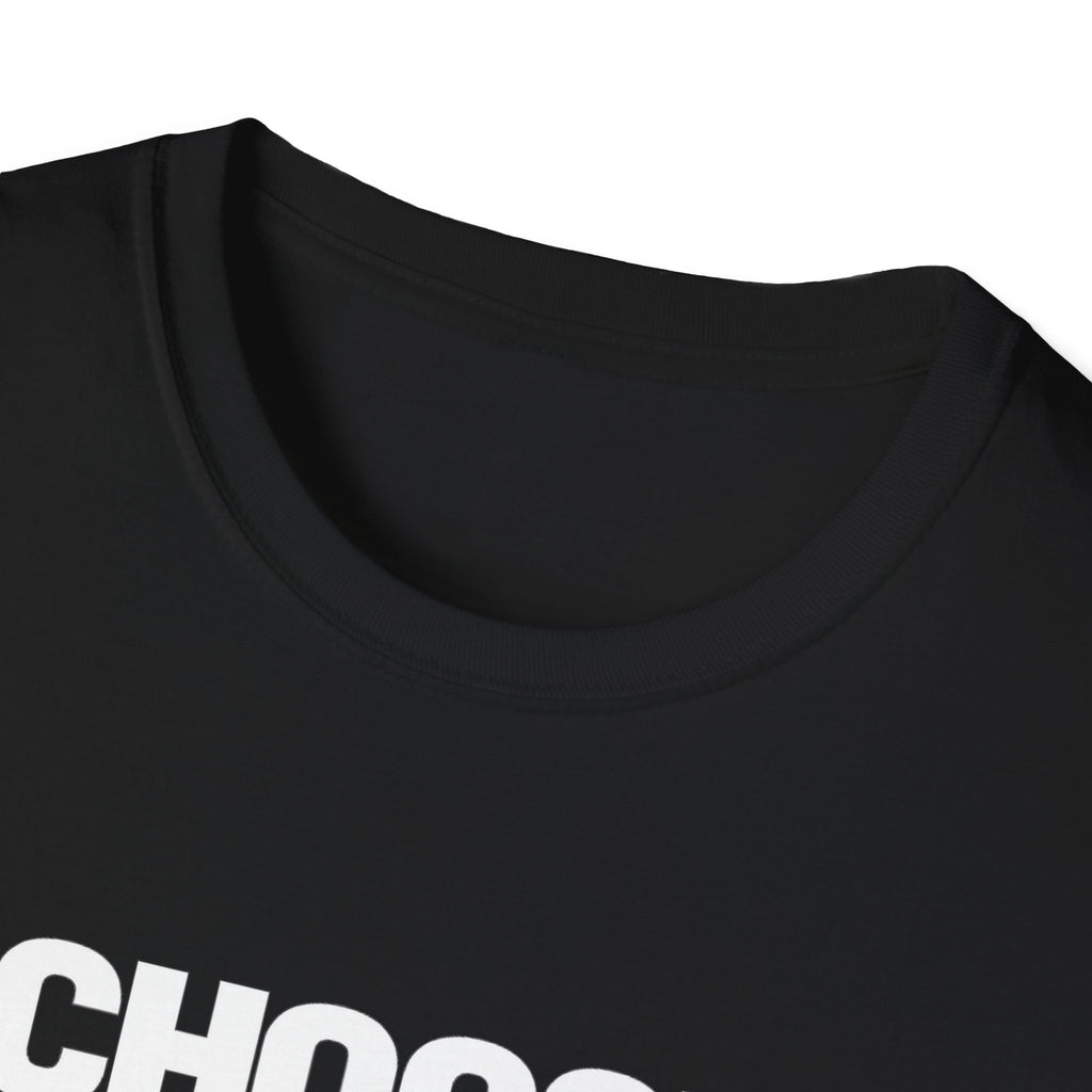Choose Jesus T-Shirt — Subtle White Faith Graphic Tee
