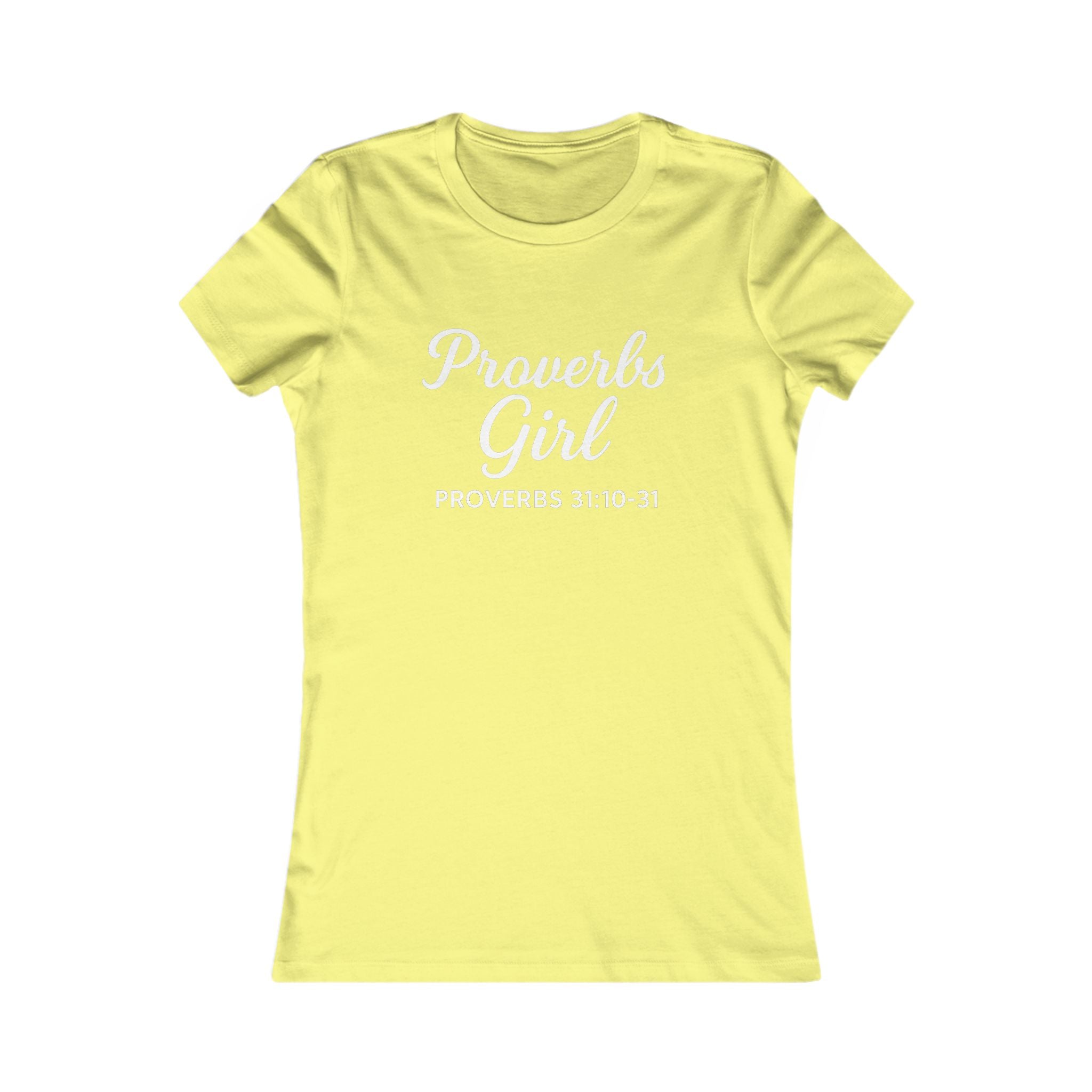 Proverbs Girl Tee, Women's Inspirational T-Shirt, Faith-Based Apparel, Christian Gift, Casual Wear