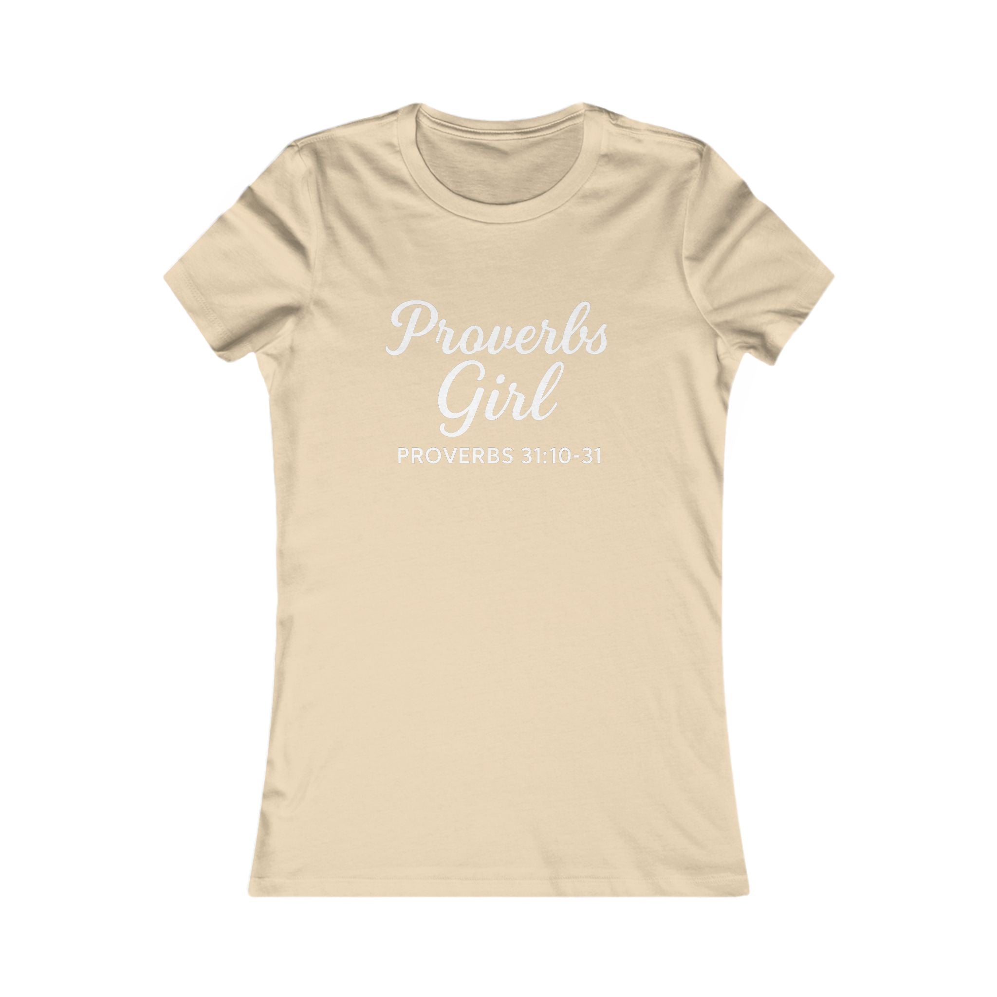 Proverbs Girl Tee, Women's Inspirational T-Shirt, Faith-Based Apparel, Christian Gift, Casual Wear