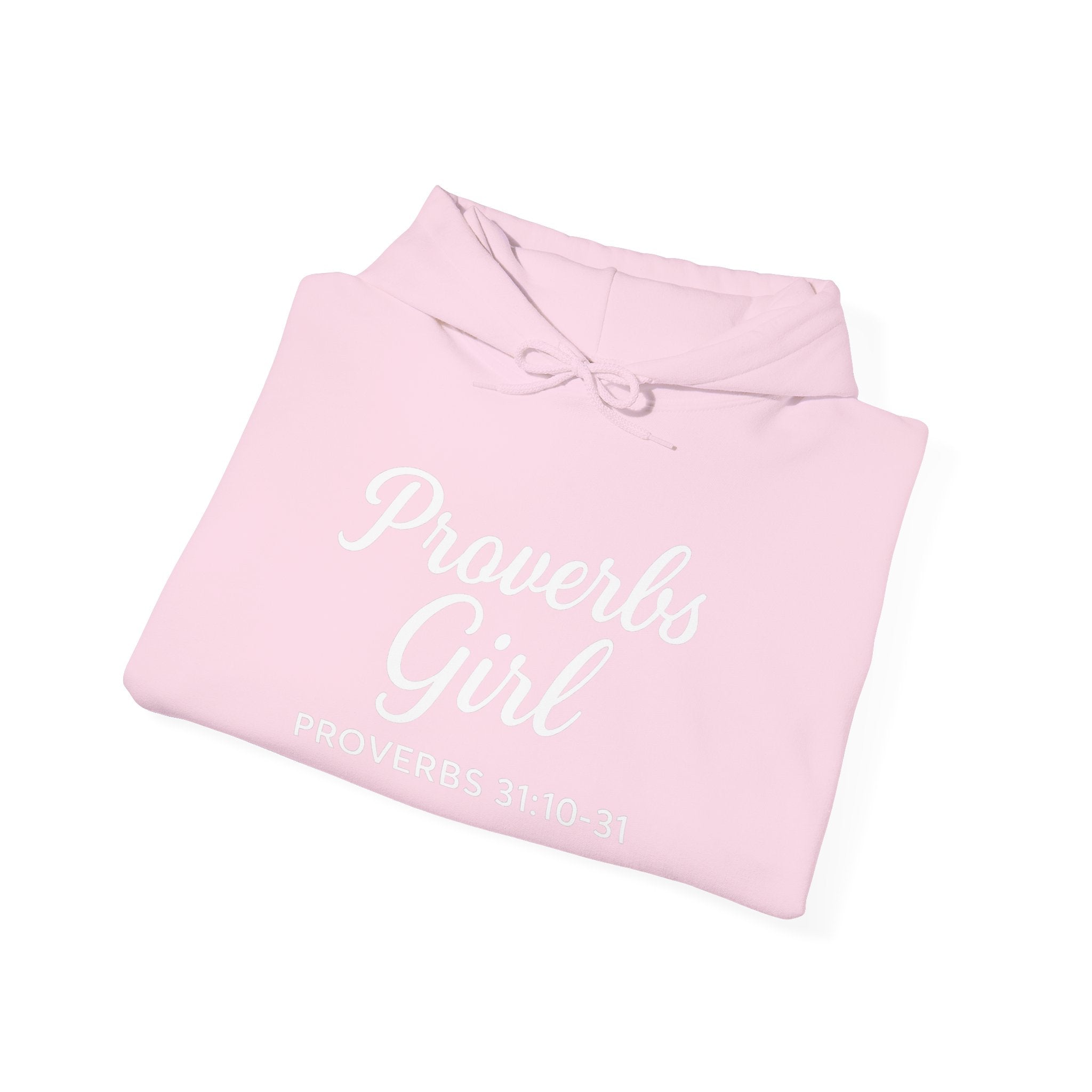 Proverbs Girl Hoodie – Proverbs 31:10–31 Cozy Unisex Hoodie for Everyday Comfort, Personalized Sweatshirt, Gift for Her, Casual Wear, Winter Wardrobe Essential