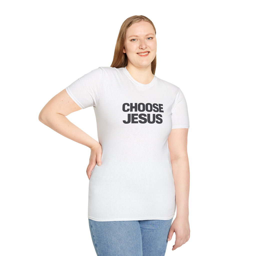 Choose Jesus T-Shirt — Christian Faith Graphic Tee