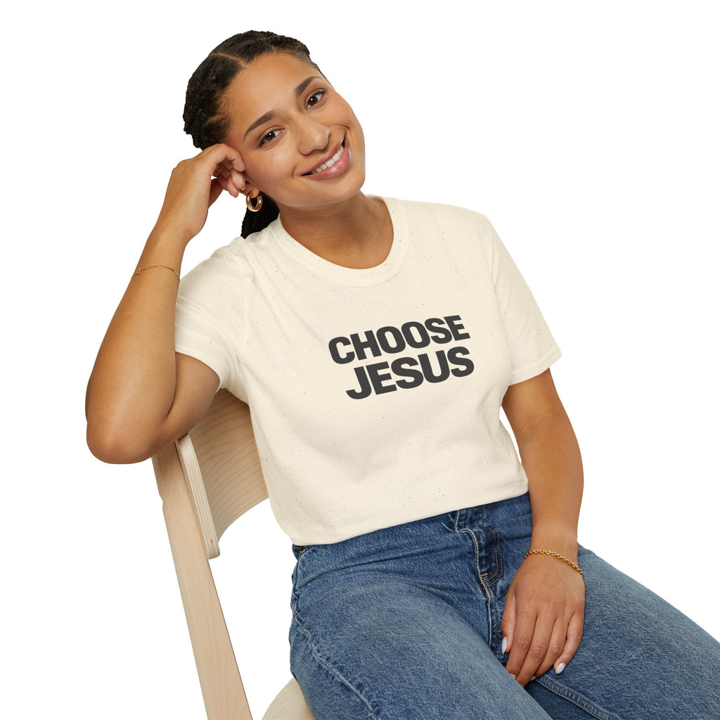 Choose Jesus T-Shirt — Christian Faith Graphic Tee