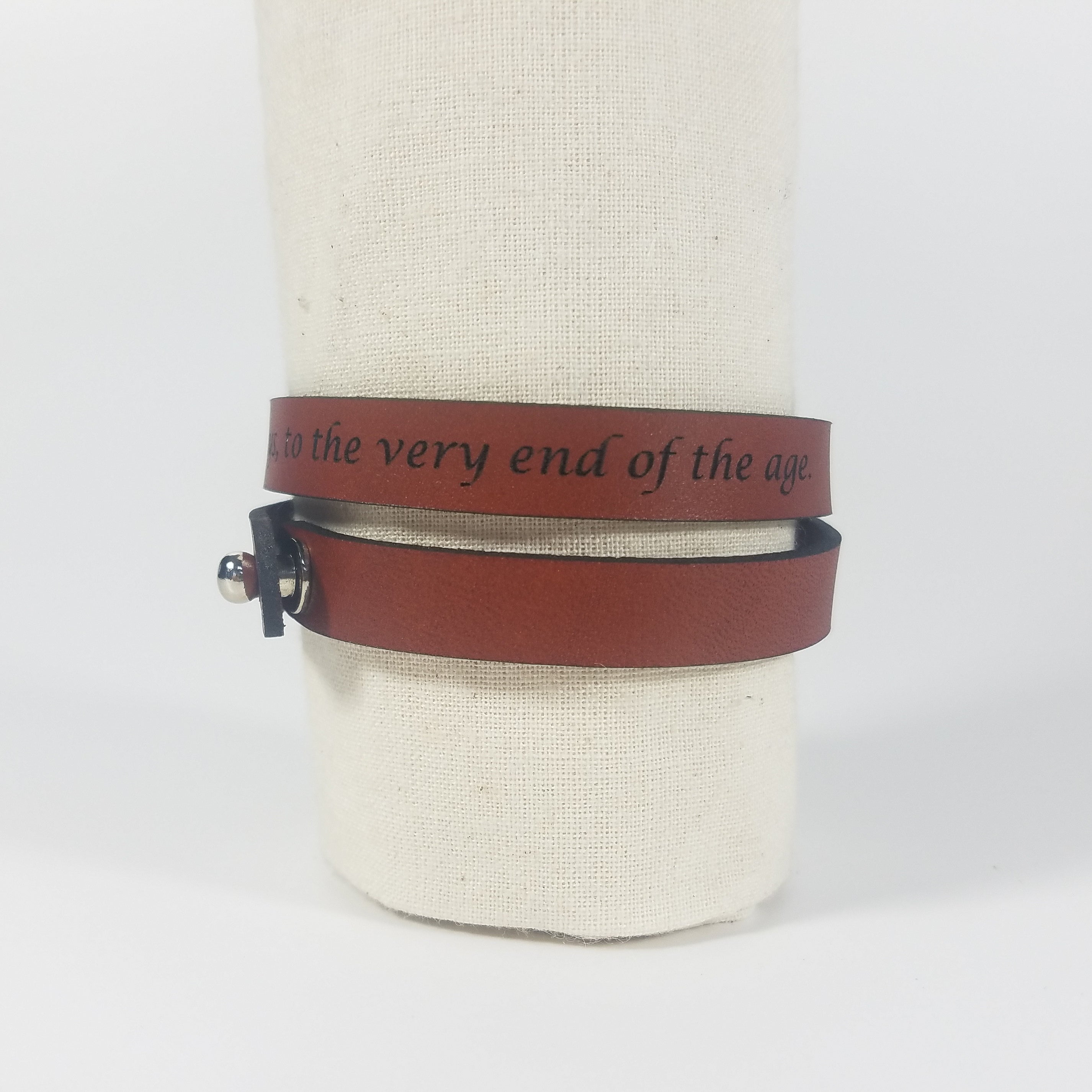 Spiritual Wrap Bracelets - And surely I am with you always
